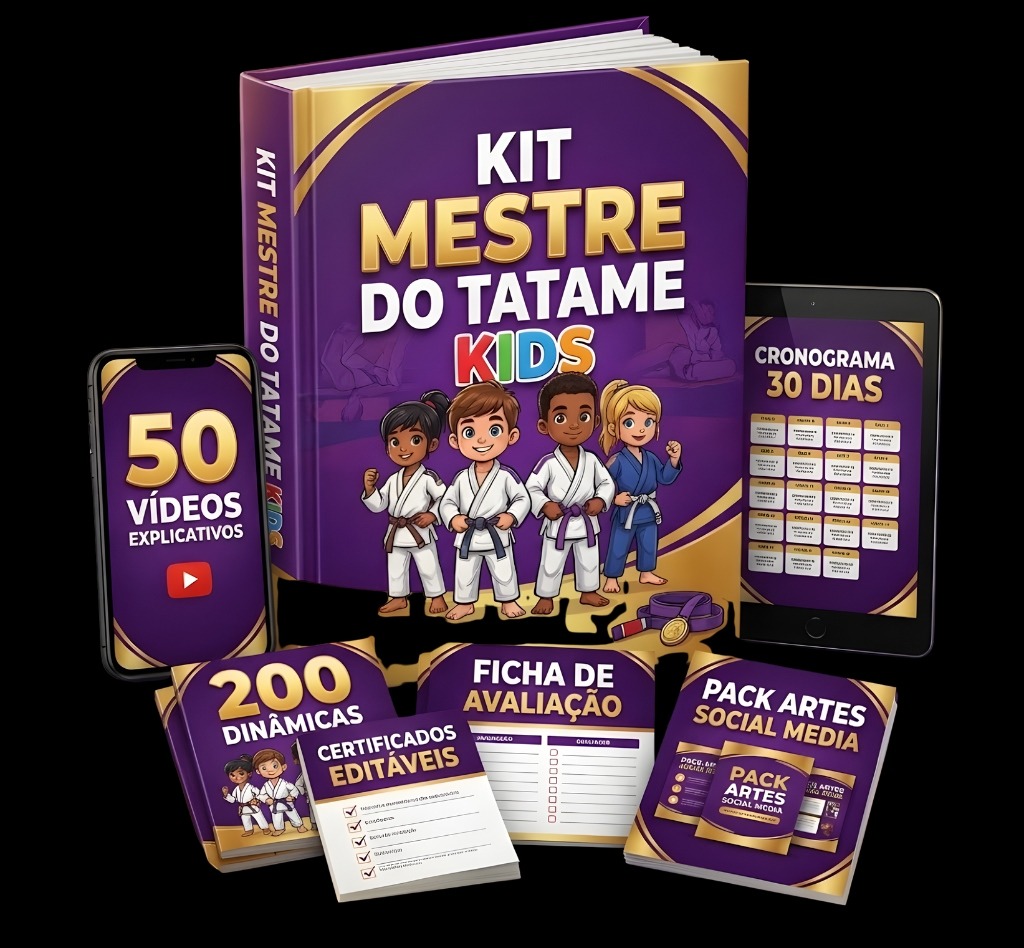 Kit Mestre do Tatame Kids